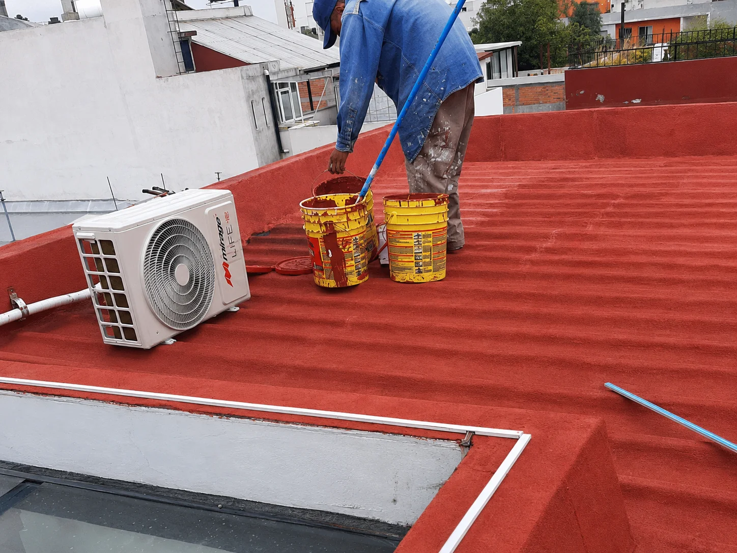 Trabajo de impermeabilización profesional - IMPERMEX