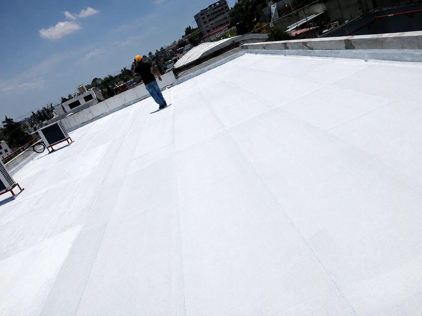 Impermeabilización de azotea en edificio — Puebla